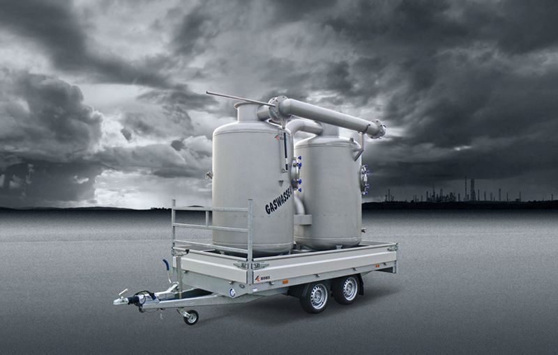 laveur de gaz KOKS 4000 limpiador de vapor de retorno scrubber